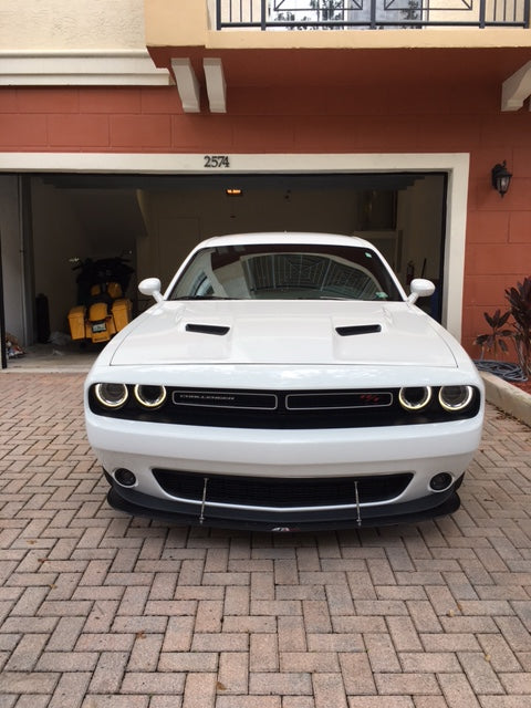 APR Performance Dodge Challenger RT/ SXT Front Wind Splitter 2015-2023 - APR Performance CW-723150