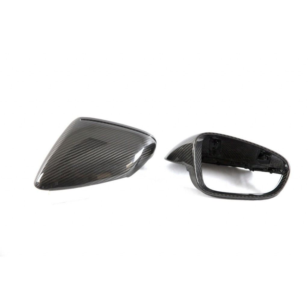 APR Performance carbon fiber mirror cover pair for Porsche 911 992, driver and passenger side