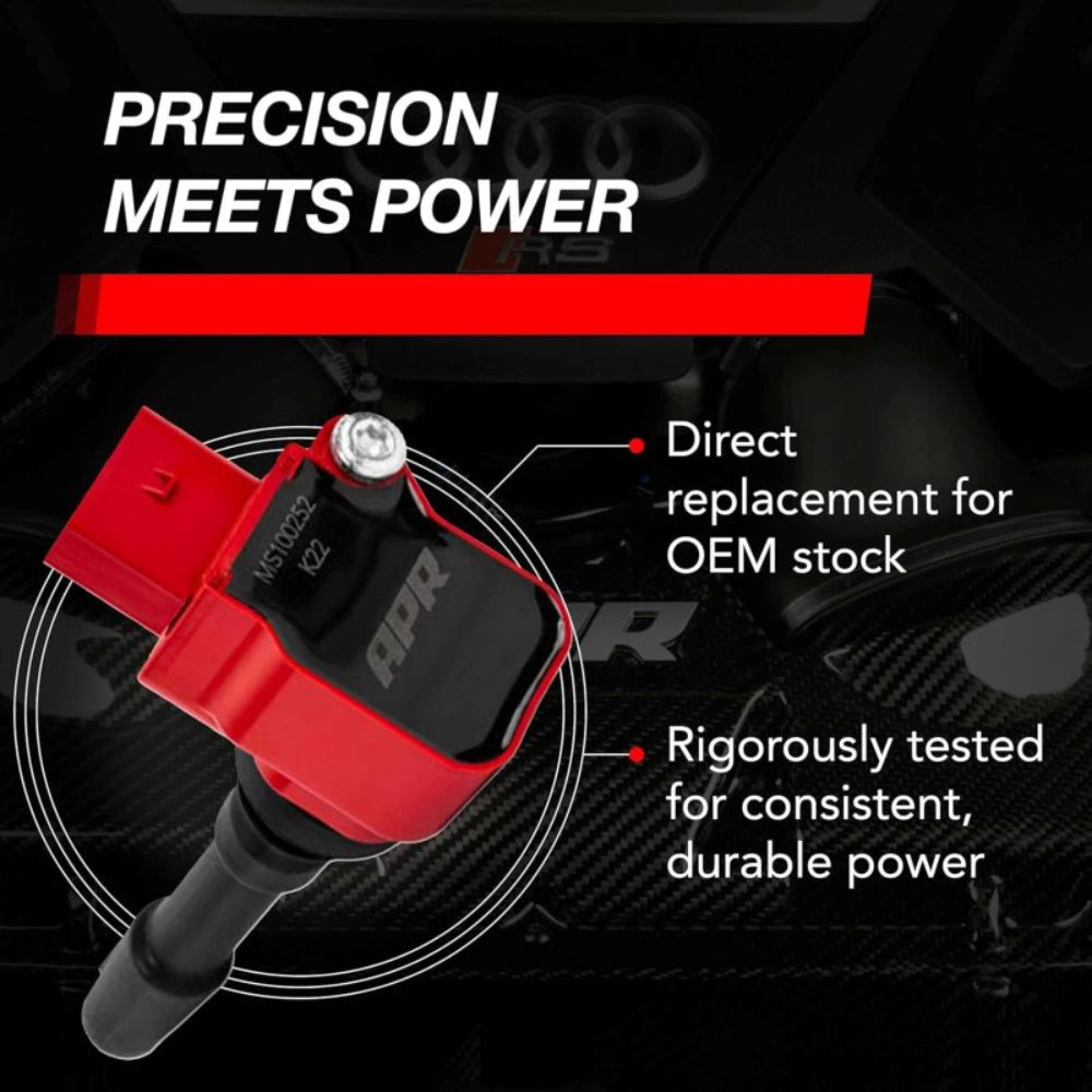 APR Porsche (9A2) Ignition Coil - Red - APR MS100252