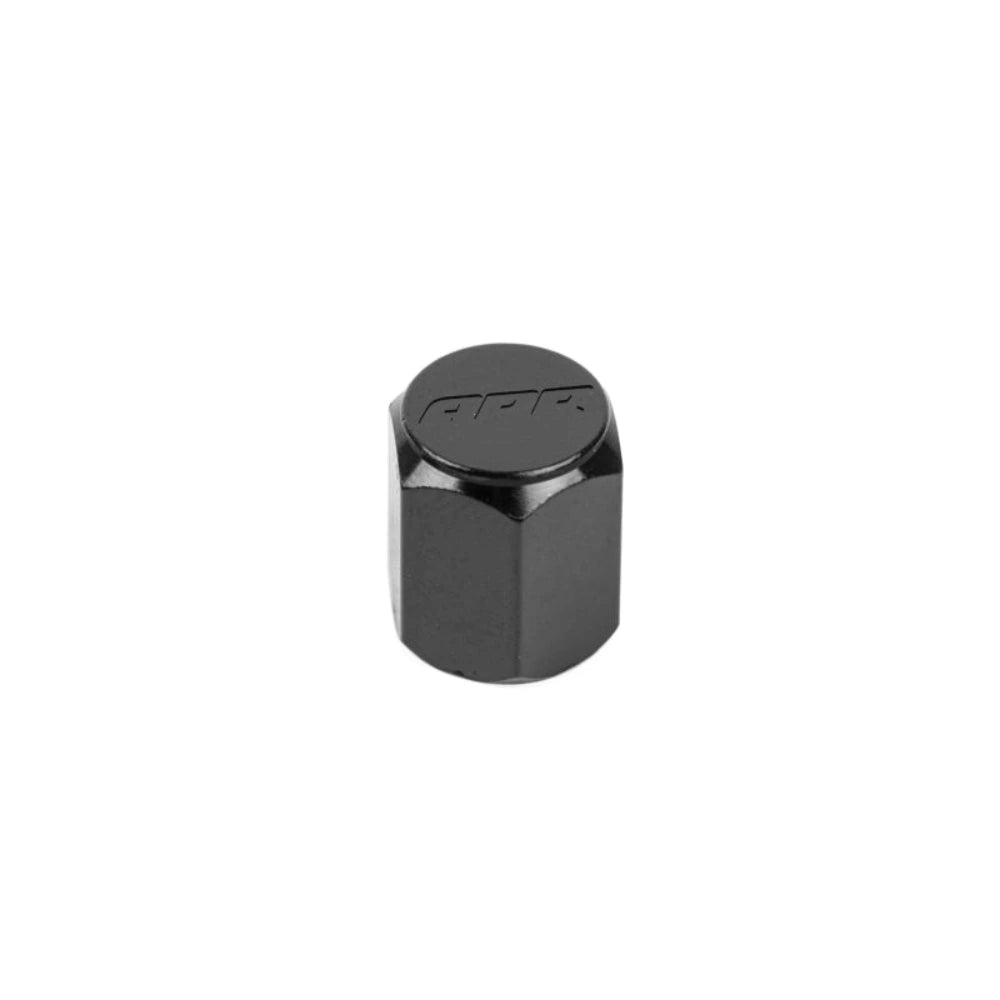 APR Valve Stem Caps - Gloss Black (Set of 4) - APR MS100197