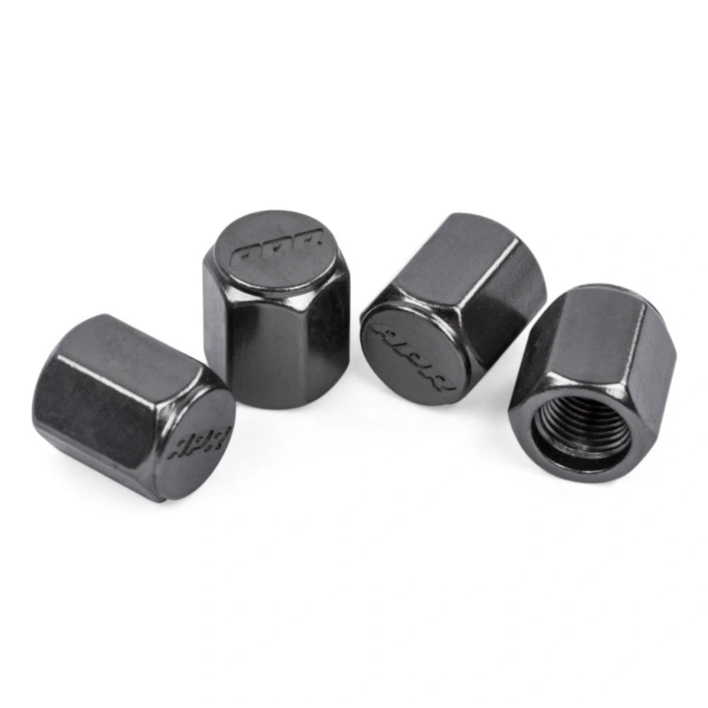 APR Valve Stem Caps - Gunmetal (Set of 4) - APR MS100179