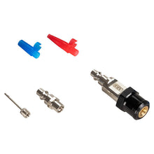 Load image into Gallery viewer, ARB 171328 inflation accessory kit with air chuck, quick-connect fitting, needle, and tapered nozzles