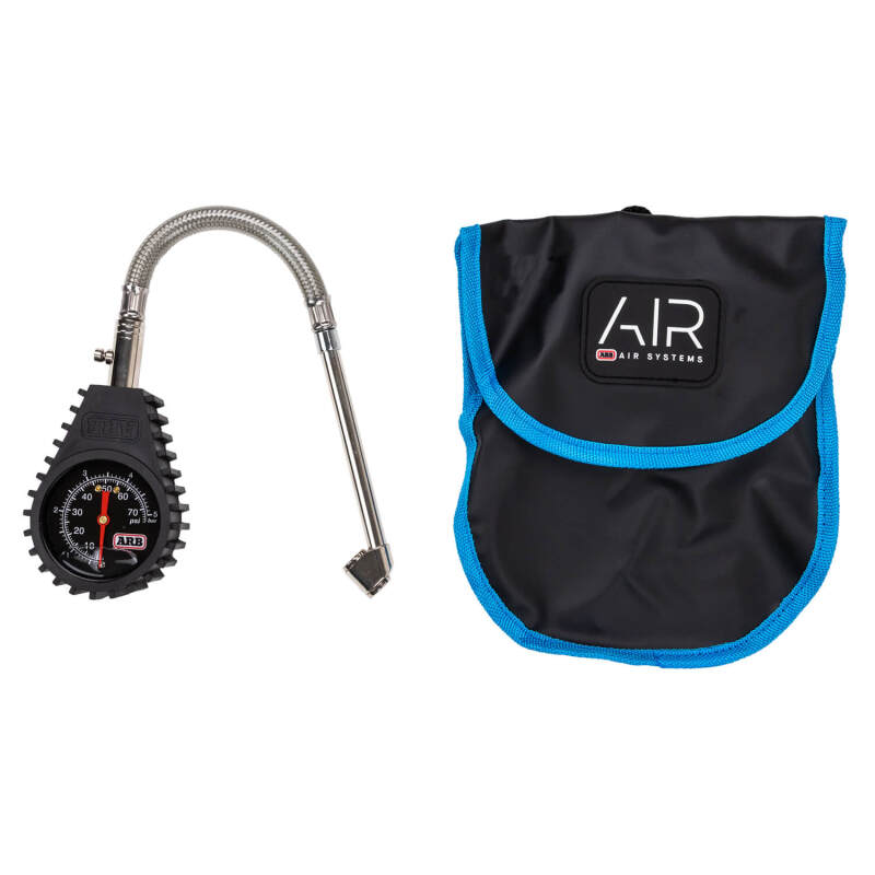 ARB Air Pressure Gauge with PSI and BAR readings for off-road tire pressure checks