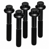 ARP 3/8in-16 x 1.000 12pt 7/16 Wrenching Black Oxide Bolts (5/pkg)
