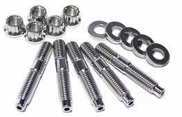 ARP M8 x 1.25 x 45mm Broached Stud Kit (16 pieces) - ARP 400-8033