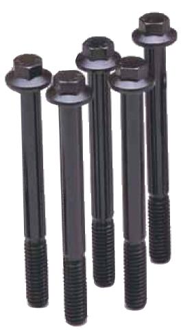 ARP M8 x 1.25 x 16 Hex Black Oxide Bolts (5/pkg) - ARP 661-1017