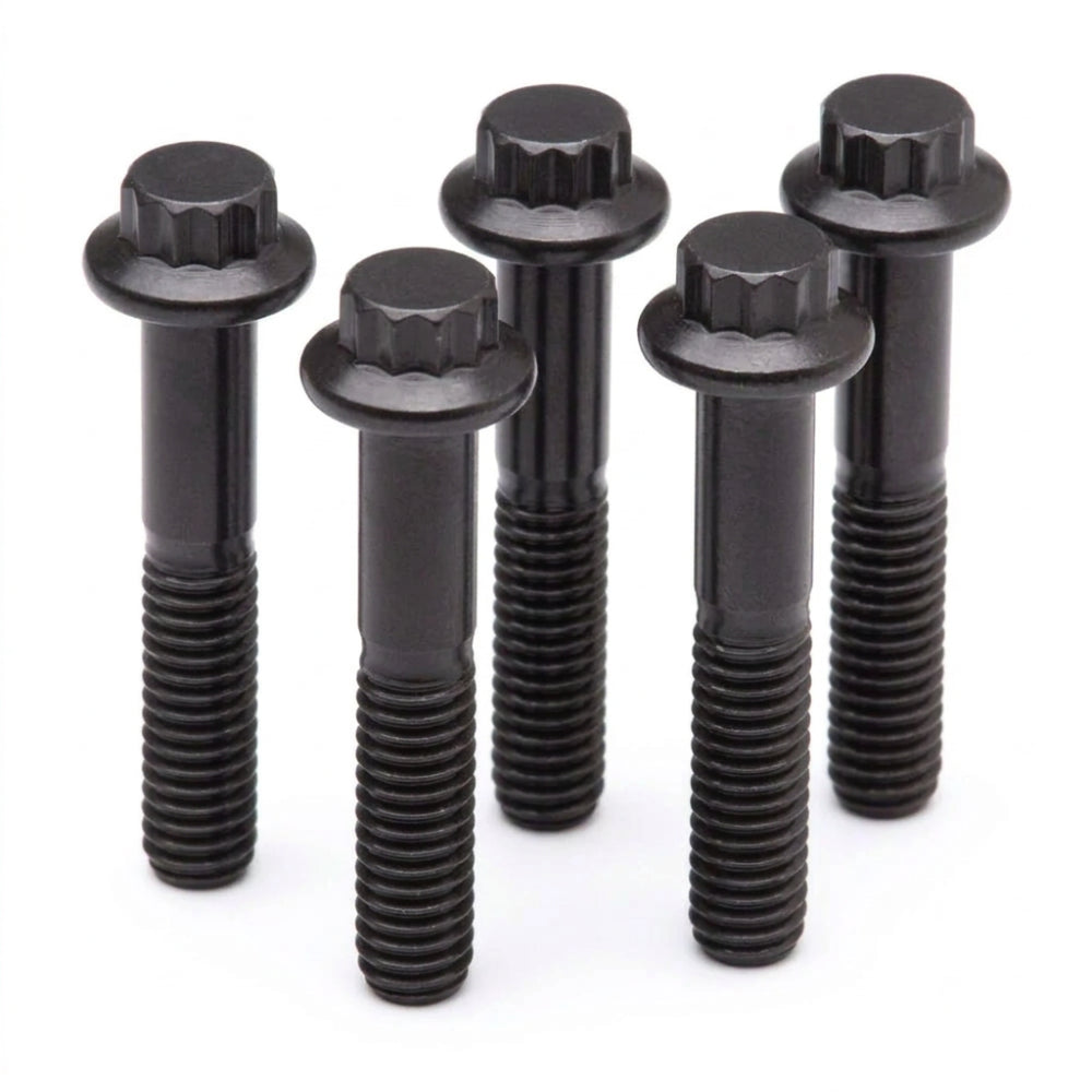 ARP M6 x 1.00 x 20 12pt Black Oxide Bolts (5/pkg) - ARP670-1001 - product view 1