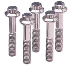ARP M12 x 1.75 x 40 12pt Black Oxide Bolts (5/pkg) - ARP 675-1004