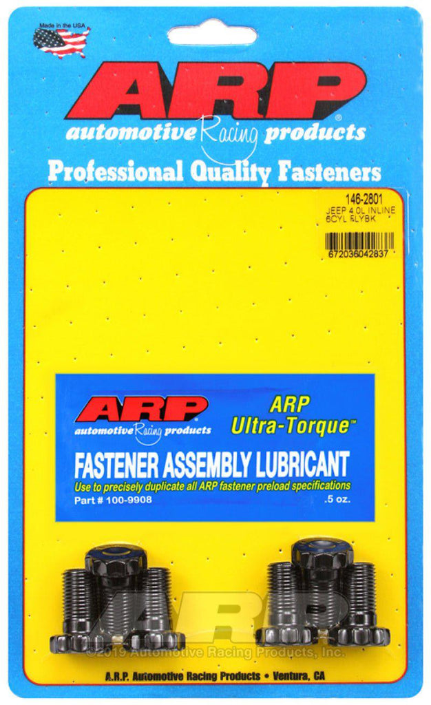 ARP Jeep 4.0L Inline 6 Flywheel Bolt Kit - Black Ops Auto Works