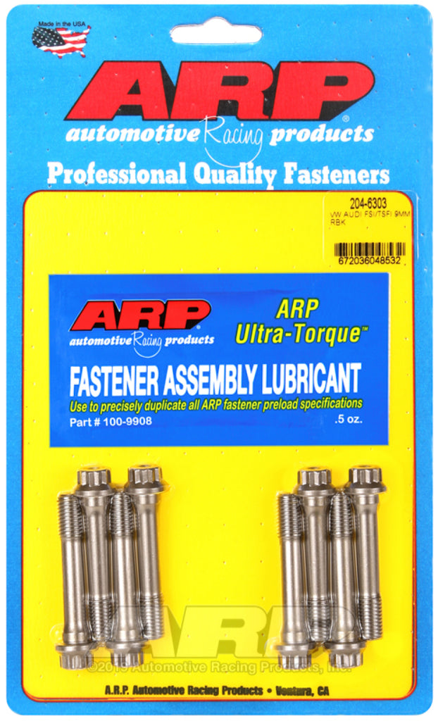 ARP204-6303-ARP Volkswagen / Audi / FSI / TFSI M9 Rod Bolt Kit-Rod Bolt Kits-ARP