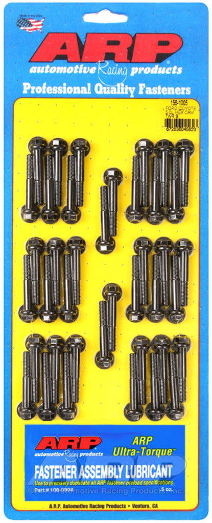 ARP Ford Coyote 5.0L Cam Tower Hex Bolt Kit - Black Ops Auto Works