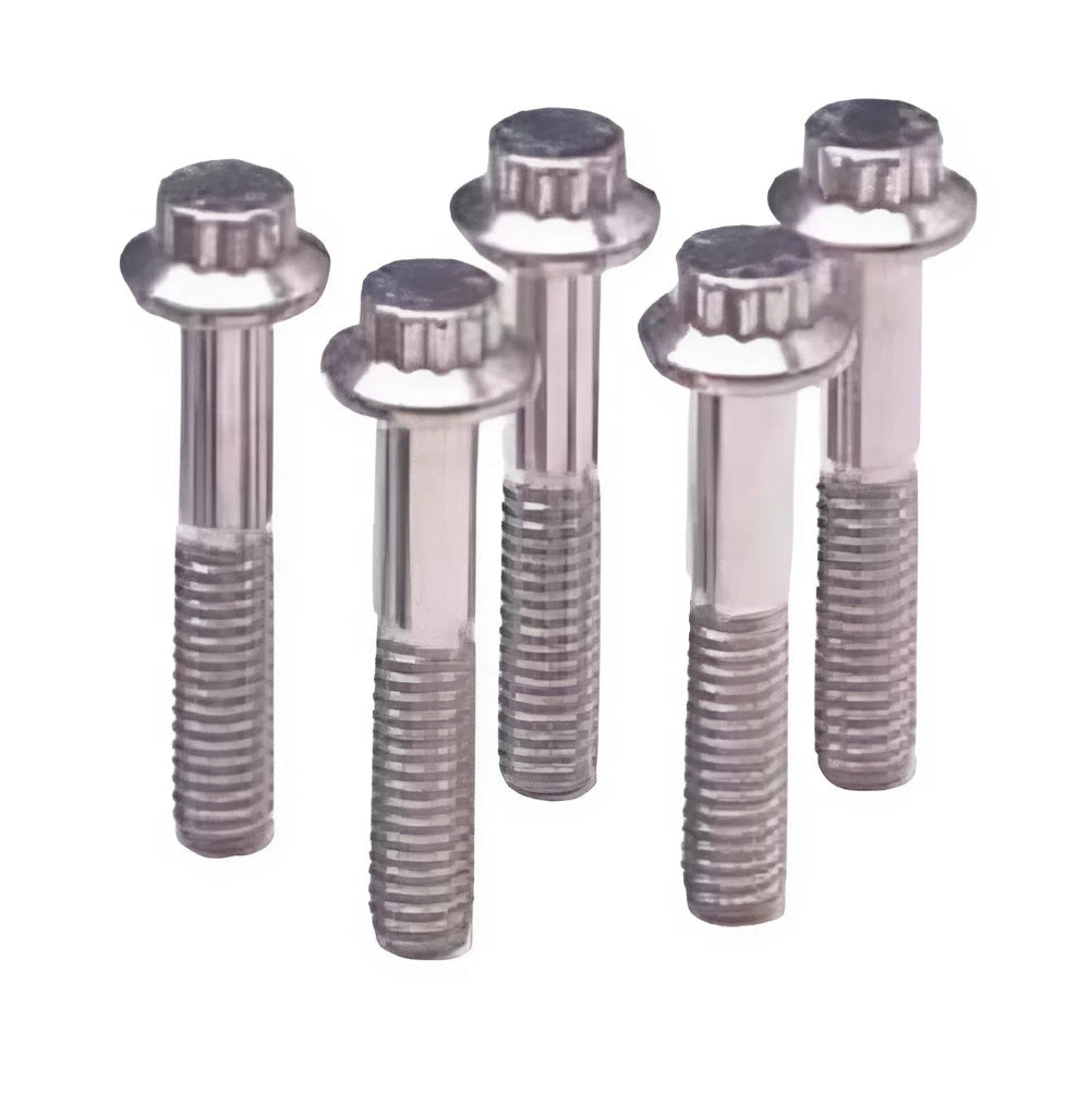Close up ARP Stainless 300 12-point head and rolled threads