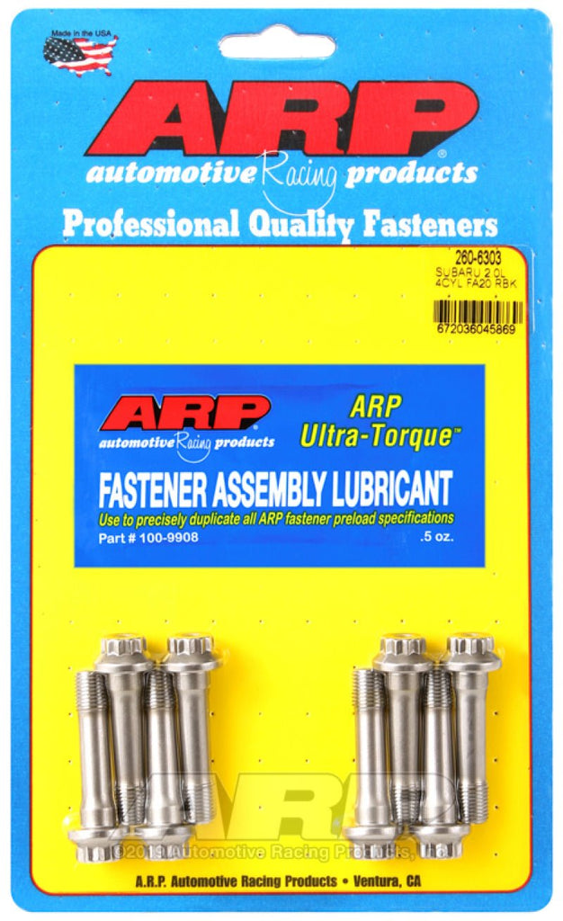 ARP Subaru FA20 2.0L Rod Bolt Kit - Black Ops Auto Works
