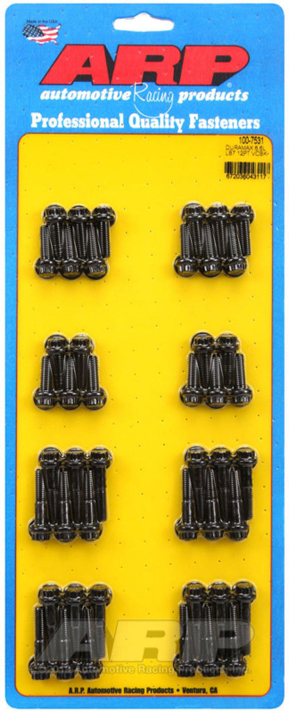 ARP Chevy Duramax 6.6L LB7 12pt Valve Cover Bolt Kit - Black Ops Auto Works