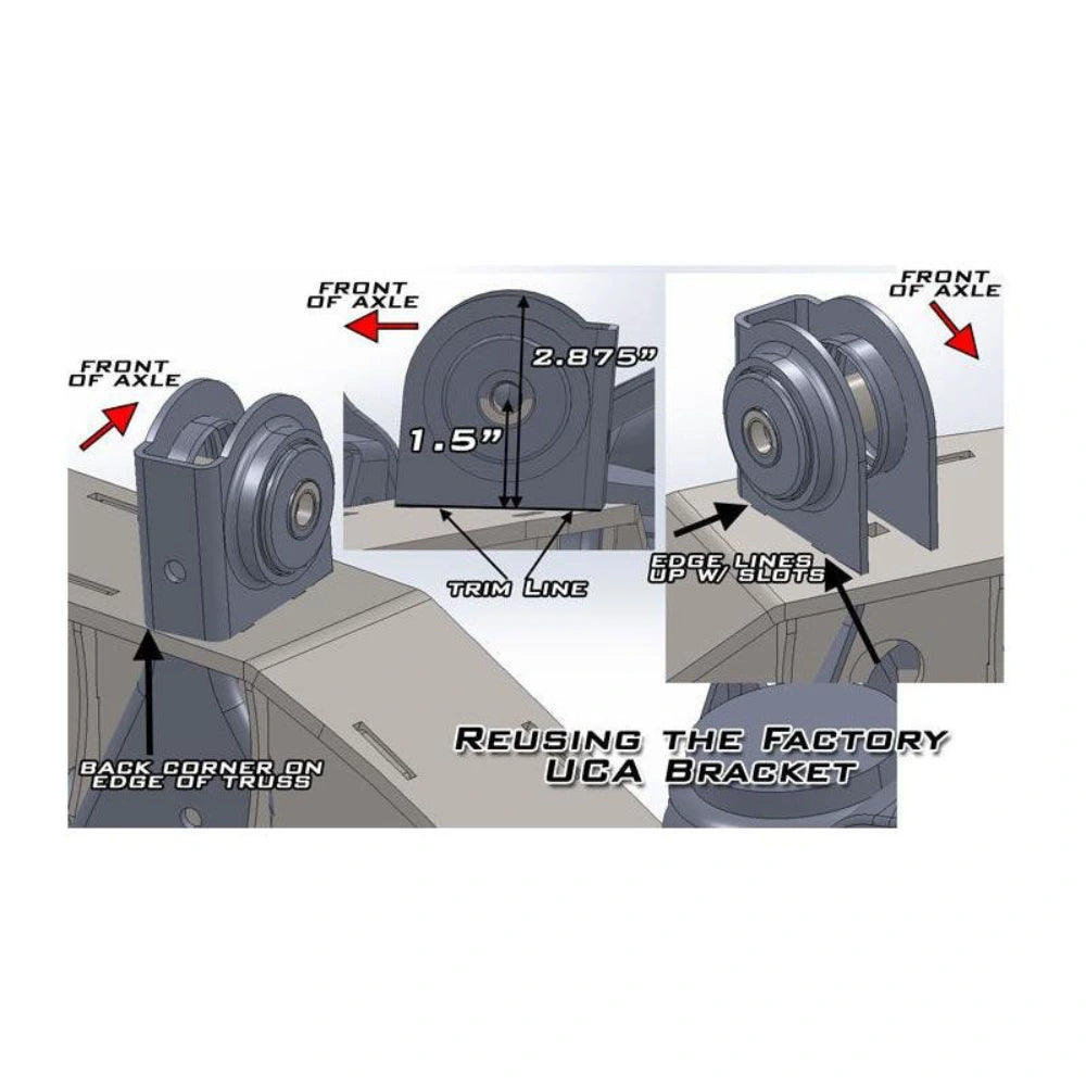 Artec Industries Front Axle Truss for TJ, LJ, ZJ TJ3001 image 4