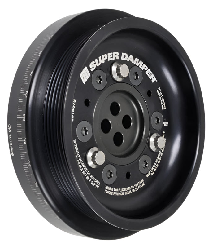 ATI Damper - 20+ Toyota Supra / 19+ BMW - Z4 - B587.074 - 10 Percent Under Drive - AL - 6 Groove - - ATI APPATI918352
