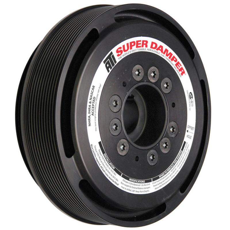 ATI Damper - 7.48in - Alum - 6 Grv - LS1/2/3/6/L76 97-13 - Y Body & SS & G8 - 28T 8mm HTD - 3 Ring ATI APPATI917304