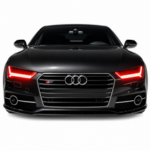 Load image into Gallery viewer, RGB Halo Kits Flow Series color chasing DRL boards for 2015-2017 Audi A7 and RS7 headlights
