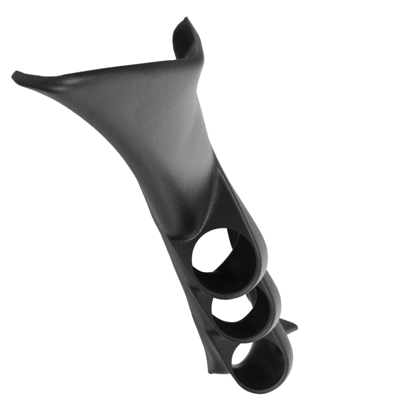 Autometer 00-04 Mazda Protege Black 52mm Triple Pillar - Black Ops Auto Works