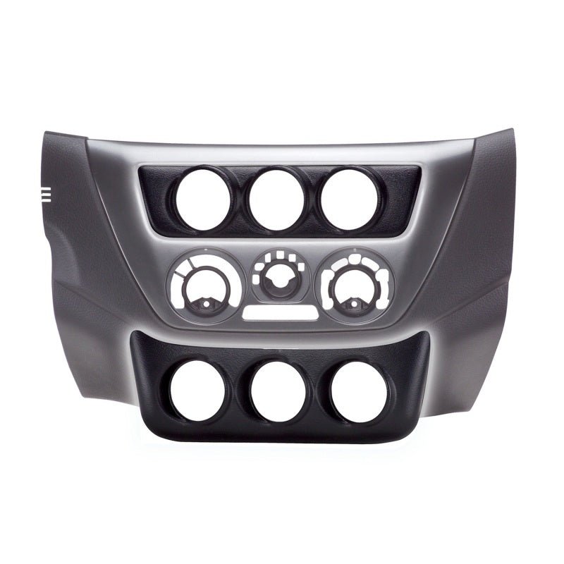 Autometer 03-06 Evo 52mm Triple Upper Console Pod - Black Ops Auto Works
