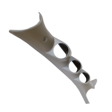 Load image into Gallery viewer, Autometer 03-08 Dodge Ram / 02 Dodge 1500 Triple 52mm Pillar Pod Taupe - Black Ops Auto Works