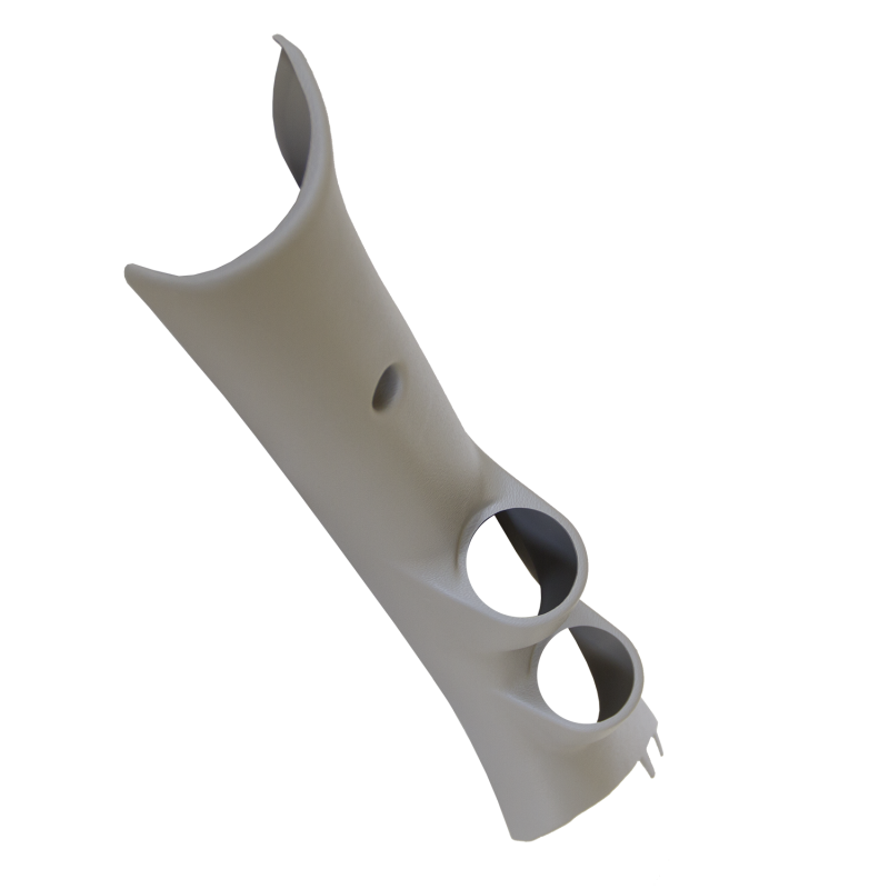 Autometer 10-12 Dodge Ram 52mm Taupe Dual Pillar Pod - Black Ops Auto Works