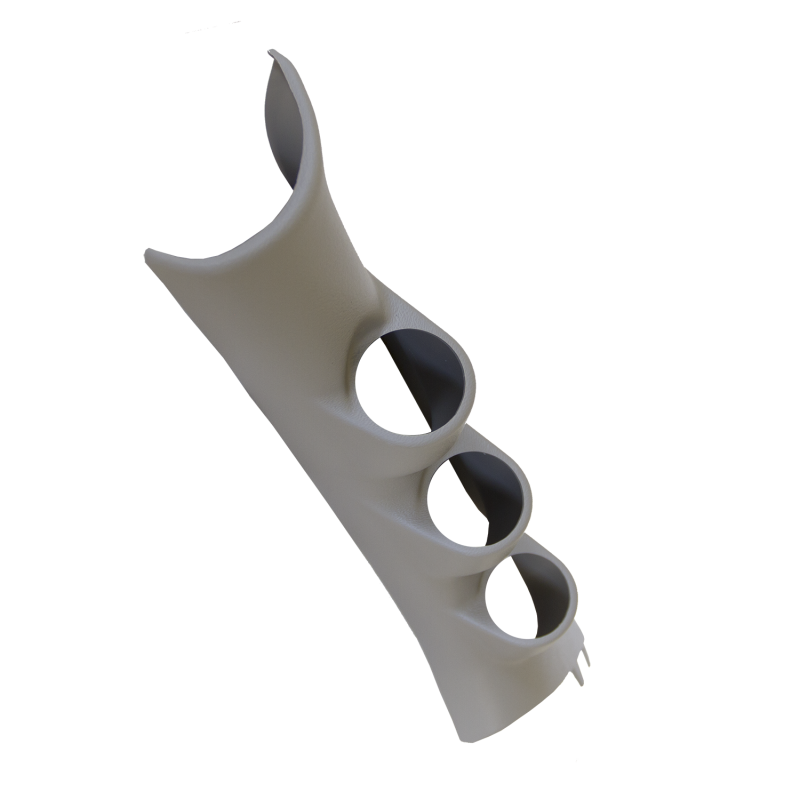 Autometer 10-12 Dodge Ram 52mm Taupe Triple Pillar Pod - Black Ops Auto Works