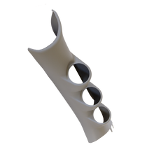 Load image into Gallery viewer, Autometer 10-12 Dodge Ram 52mm Taupe Triple Pillar Pod - Black Ops Auto Works