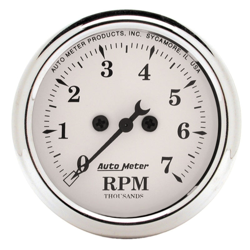 Autometer 2 1/16 inch 7000rpm Old Tyme Tachometer (52.4mm) AutoMeter ATM1694