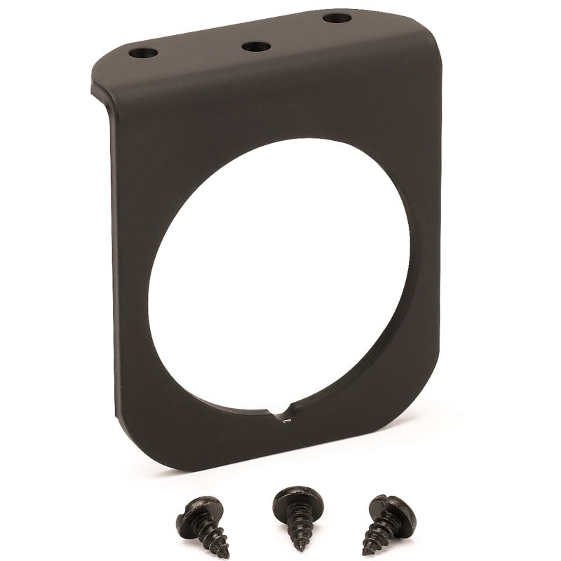 Autometer 2-1/16in Black 1-Hole Gauge Panel - Black Ops Auto Works