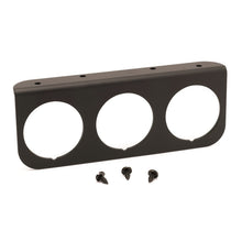 Load image into Gallery viewer, Autometer 2-1/16in Black 3-Hole Gauge Panel - Black Ops Auto Works