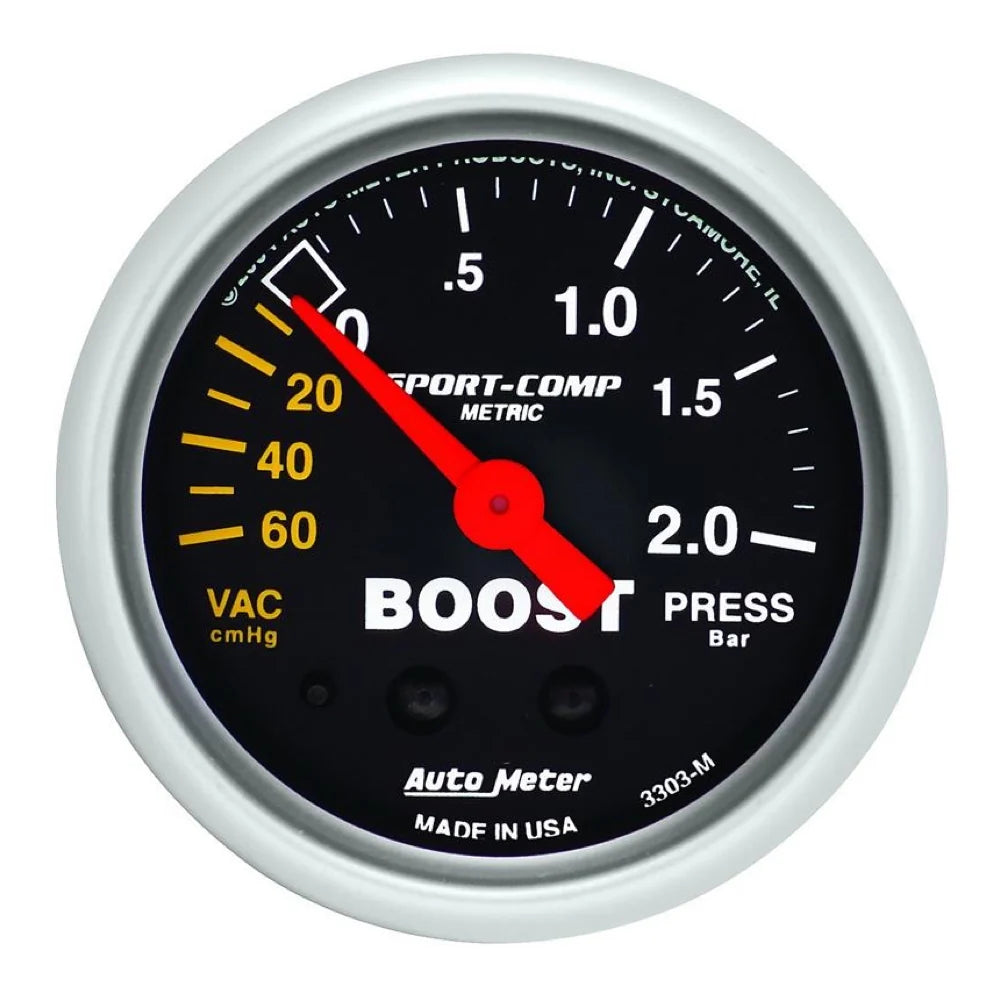AutoMeter 3303-M automotive gauges product view 1