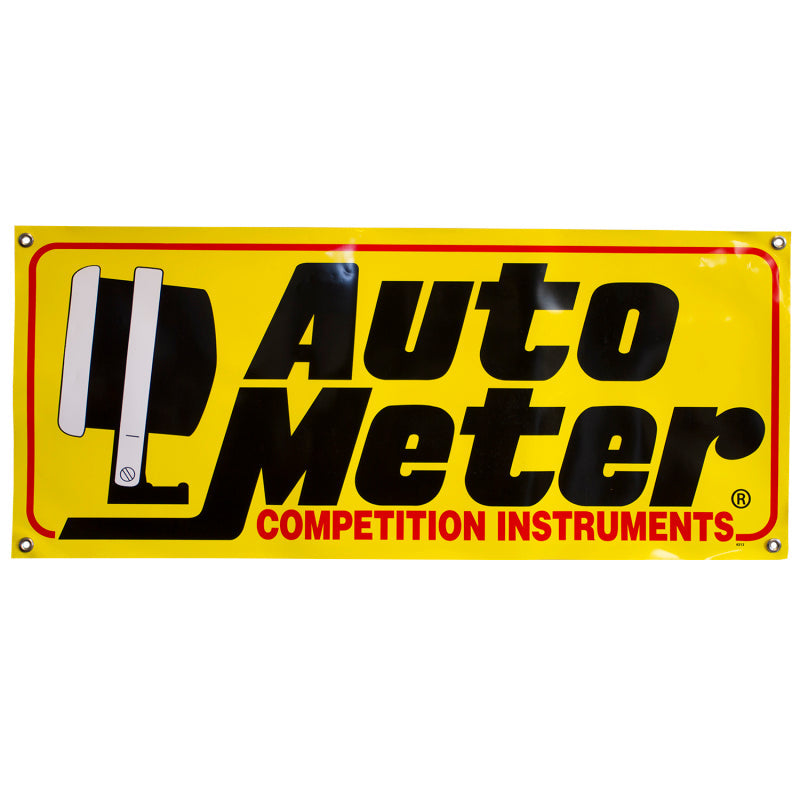 Autometer 3ft Heavy Race Banner - Black Ops Auto Works