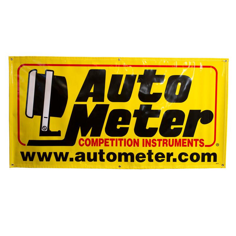 Autometer 6ft x 3ft Race Banner - Black Ops Auto Works