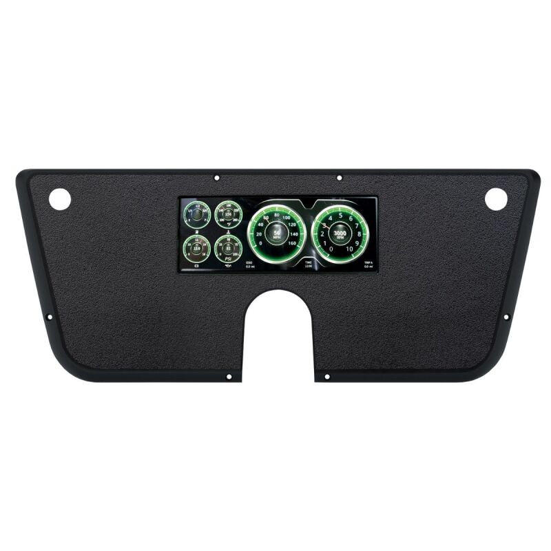 AutoMeter 7404 direct-fit digital gauge cluster with LCD display for classic Chevy GMC trucks