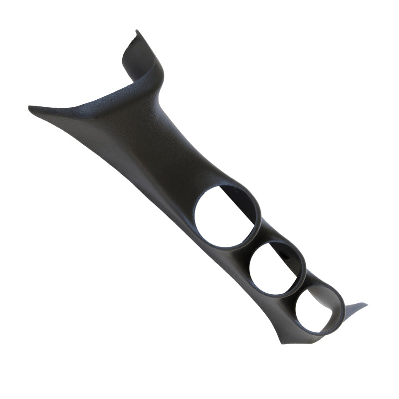 Autometer 08-10 Ford Super Duty 52mm Black Triple Pilillar - AutoMeter ATM17313