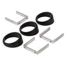 Load image into Gallery viewer, Autometer or Autogage 2-1/16in Black Angle Rings -- 3 Pack - AutoMeter 2234