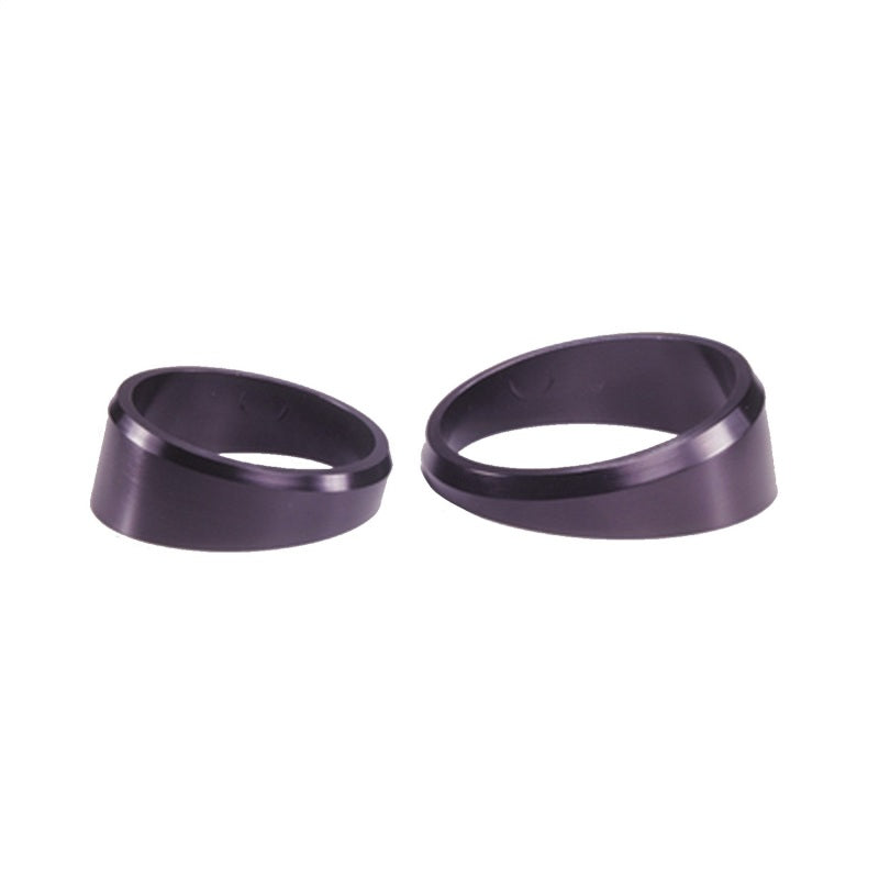 Autometer or Autogage 2-1/16in Black Angle Rings -- 3 Pack - AutoMeter 2234