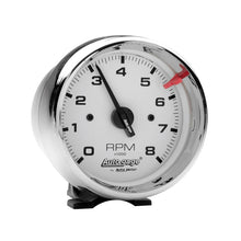 Load image into Gallery viewer, Autometer Autogage 3-3/4in White 8000 RPM Pedestal Mount Tachometer - AutoMeter ATM2304