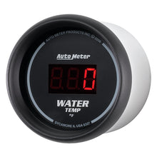 Load image into Gallery viewer, Autometer Black 0-300 F Digital Water Temp Gauge - AutoMeter 6337