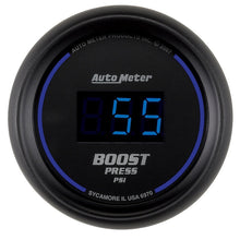 Load image into Gallery viewer, Autometer Cobalt Digital 52mm Digital 5-60 PSI Boost Gauge - AutoMeter 6970