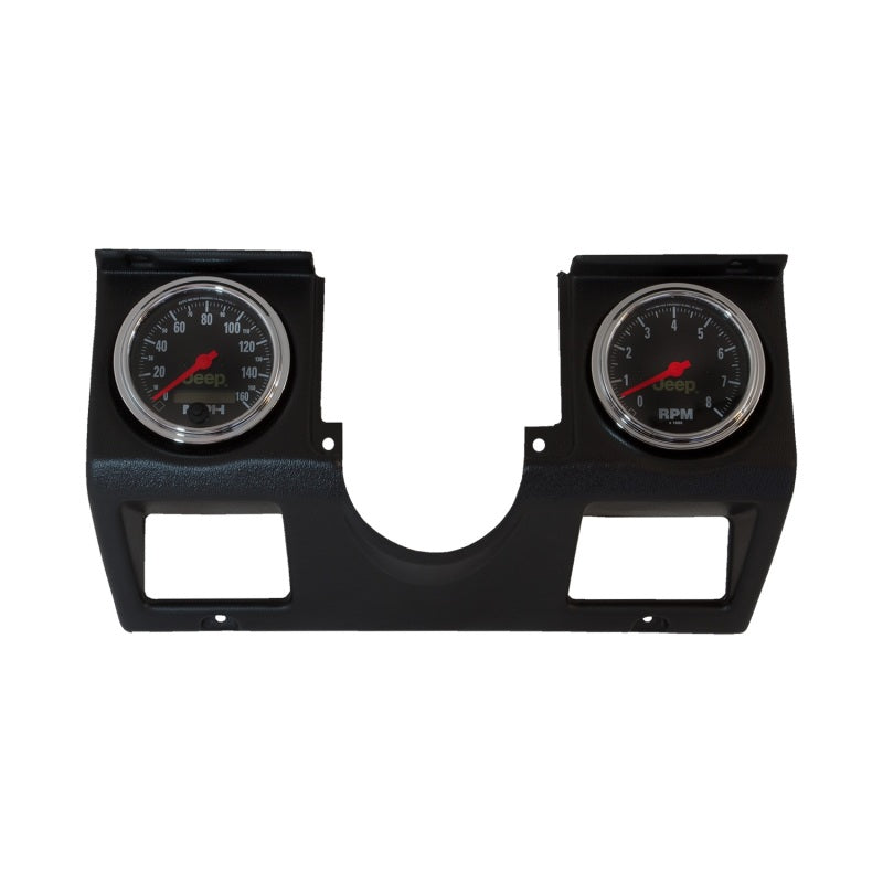 Autometer 87-96 Jeep Wrangler YJ 7pc Direct-Fit Dash Gauge Kit - AutoMeter 7040