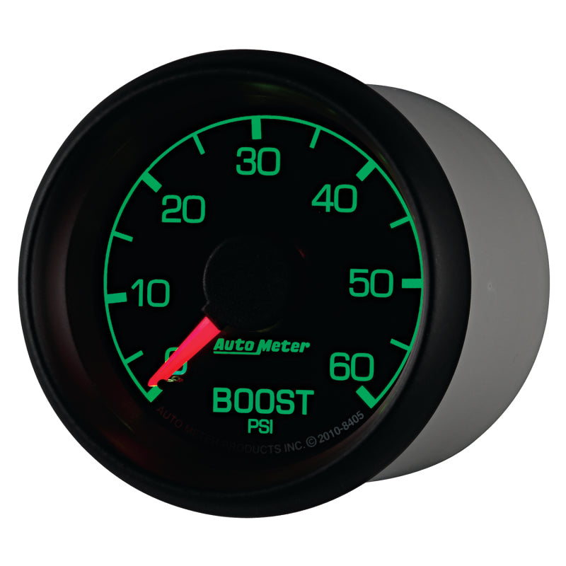 Autometer Factory Match Ford 52.4mm Mechanical 0-60 PSI Boost Gauge - AutoMeter 8405