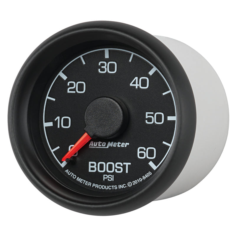 Autometer Factory Match Ford 52.4mm Mechanical 0-60 PSI Boost Gauge - AutoMeter 8405