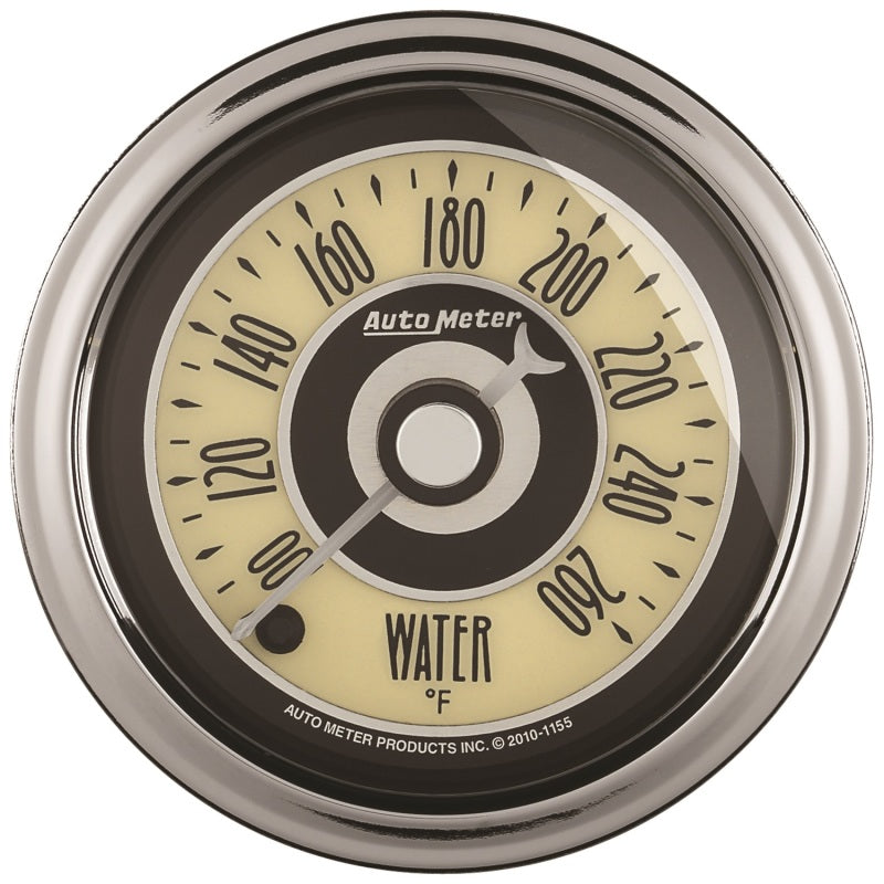 Autometer Cruiser Ad 2-1/16in Full Sweep Electric 100-260 Deg F Water Temperture Gauge AutoMeter ATM1154