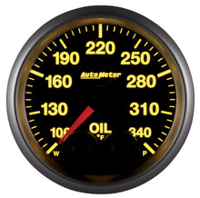 Load image into Gallery viewer, Autometer Elite 52mm 100-340 Deg F Oil Temp Peak &amp; Warn w/ Electronic Control Gauge AutoMeter ATM5640