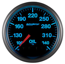 Load image into Gallery viewer, Autometer Elite 52mm 100-340 Deg F Oil Temp Peak &amp; Warn w/ Electronic Control Gauge AutoMeter ATM5640