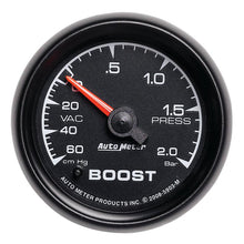 Load image into Gallery viewer, Autometer ES 52mm Boost/Vacuum Gauge - Black Ops Auto Works