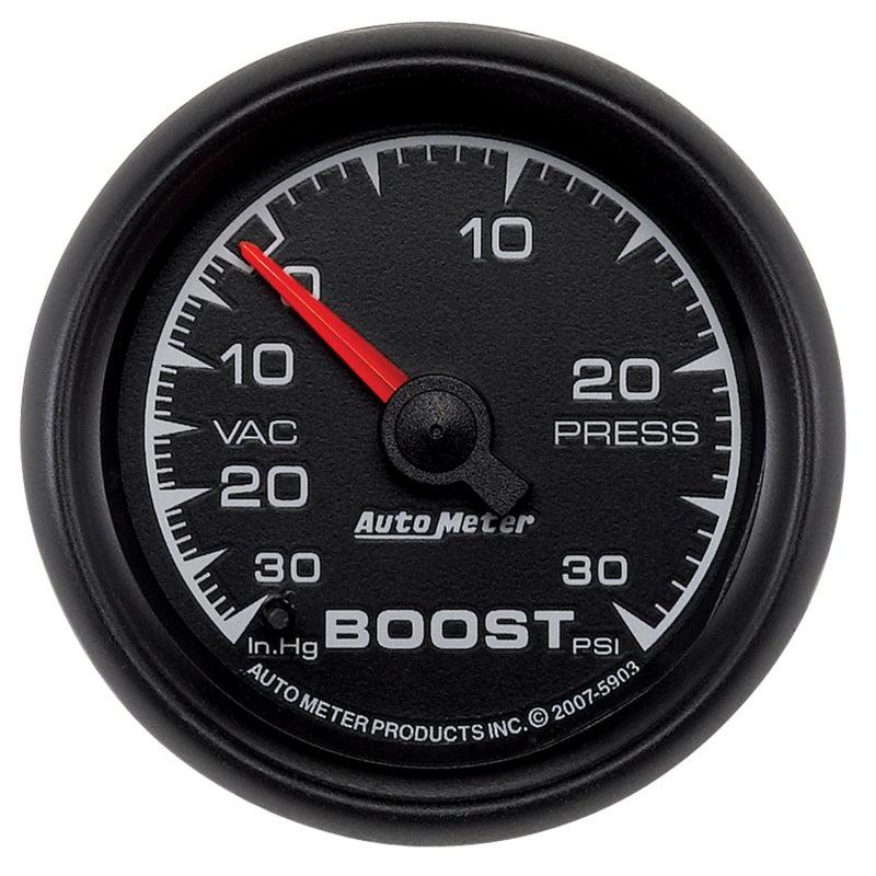 Autometer ES 52mm Boost/Vacuum Gauge - Black Ops Auto Works