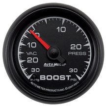 Load image into Gallery viewer, Autometer ES 52mm Boost/Vacuum Gauge - Black Ops Auto Works